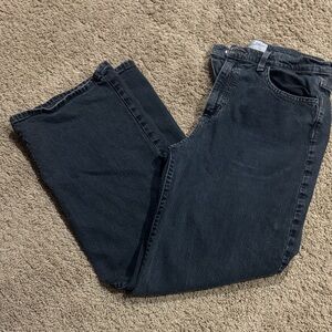 Universal Thread Dark Gray Straight Jeans